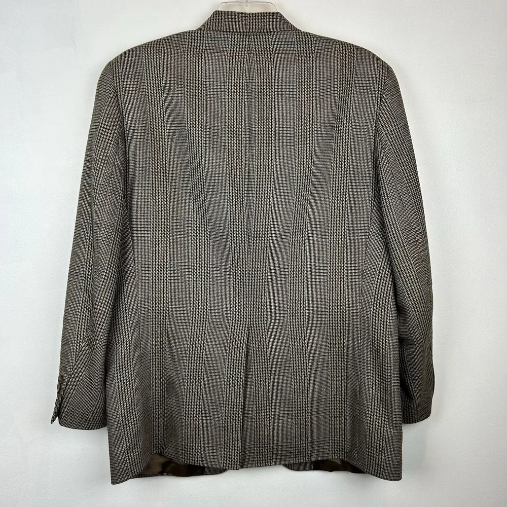 Polo University Club Ralph Lauren Blazer Mens 42R? Houndstooth 2 Button